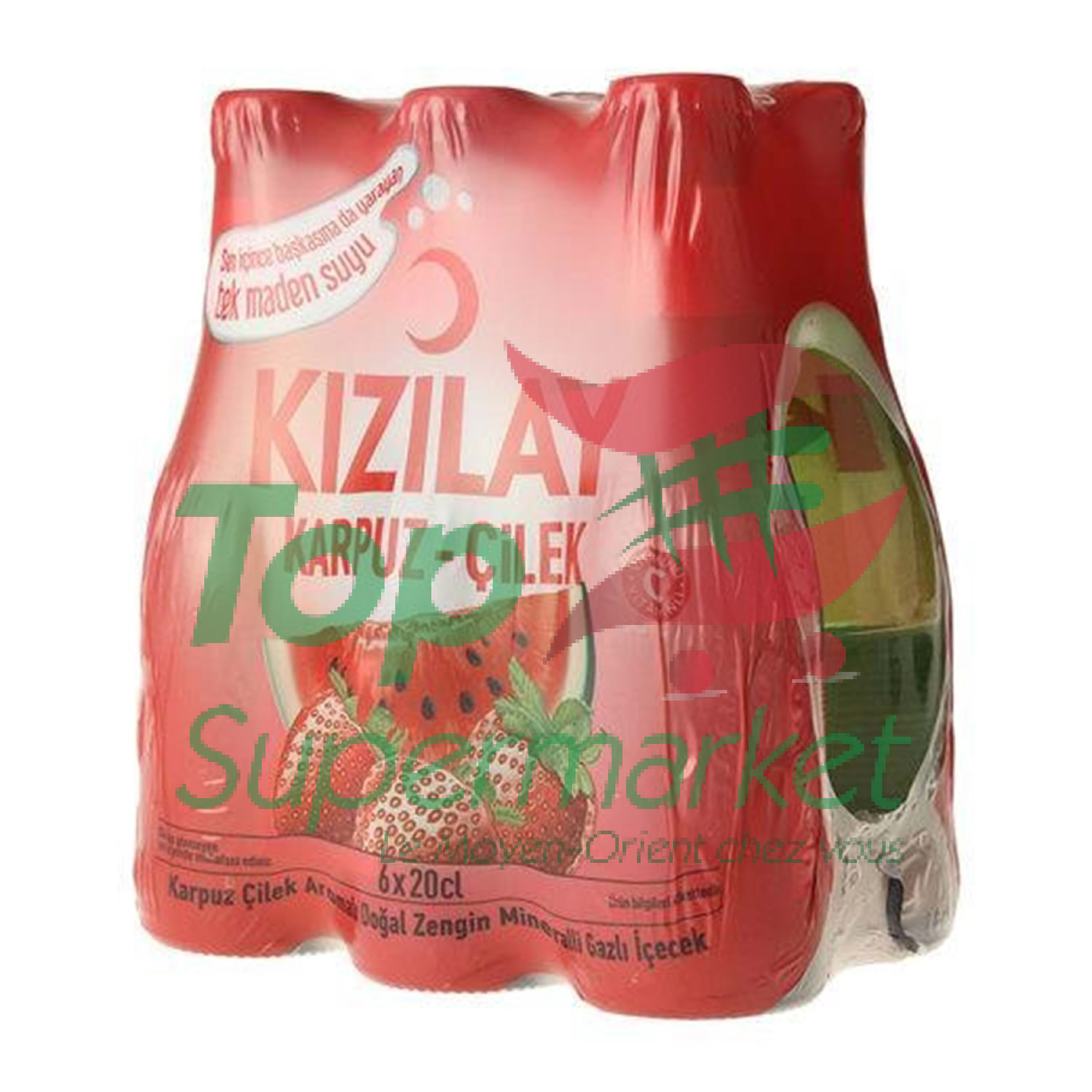 Kizilay pastèque&fraise X6